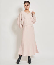 画像をギャラリービューアに読み込む, ブローチ付きニットセットアップ/TT437423
