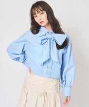 画像をギャラリービューアに読み込む, フロントタッククロップドボウタイシャツ/TT518103
