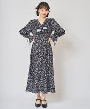 画像をギャラリービューアに読み込む, フラワープリントフリルワンピース/TT517404
