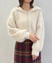 画像をギャラリービューアに読み込む, 【予約販売/11月中旬発売予定】ふわふわセーラーカラーニット/TT548407
