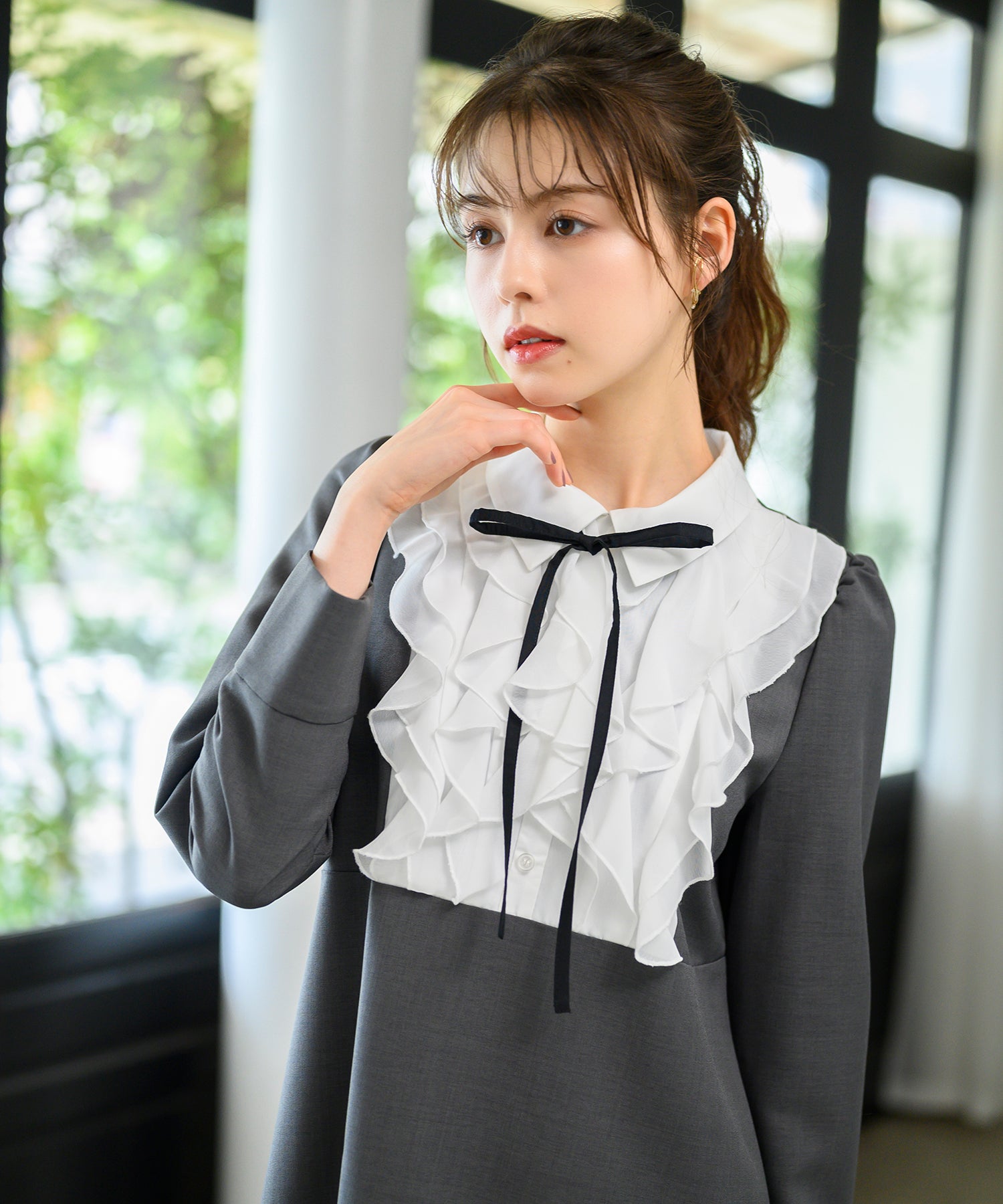 フリルブラウスミニワンピース – MISCH MASCH|31 Sons de mode