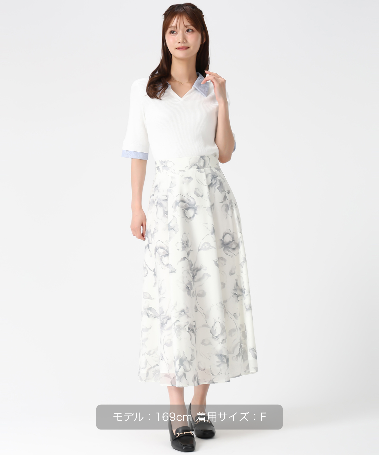 Ibarashi ページ レースシャツレイヤード風スキッパーニット/MM628304 – MISCH MASCH|31
