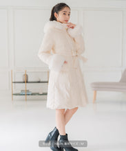 画像をギャラリービューアに読み込む, スタンドネックフードロングダウン/MM548602
