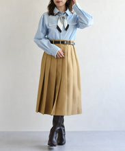 画像をギャラリービューアに読み込む, スカーフ付きシャツブラウス/TT618103
