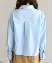 画像をギャラリービューアに読み込む, スカーフ付きシャツブラウス/TT618103
