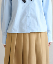 画像をギャラリービューアに読み込む, スカーフ付きシャツブラウス/TT618103
