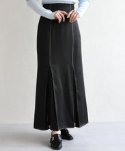 画像をギャラリービューアに読み込む, 異素材プリーツマーメイドスカート/TT527203
