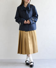 画像をギャラリービューアに読み込む, リボンタイ付きブルゾン/TT618502

