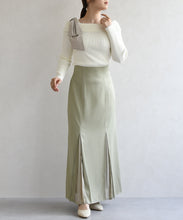 画像をギャラリービューアに読み込む, アシメリボンニットプルオーバー/TT618301
