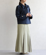 画像をギャラリービューアに読み込む, 異素材プリーツマーメイドスカート/TT527203
