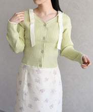 画像をギャラリービューアに読み込む, 【予約販売/2月下旬発売予定】肩リボン配色ニット/TT618307
