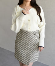 画像をギャラリービューアに読み込む, 【予約販売/2月下旬発売予定】肩リボン配色ニット/TT618307
