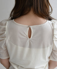 画像をギャラリービューアに読み込む, シアーベロア5分袖カットソー/TT618202
