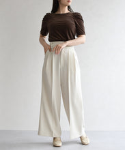 画像をギャラリービューアに読み込む, シアーベロア5分袖カットソー/TT618202
