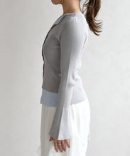 画像をギャラリービューアに読み込む, 【予約販売/2月下旬発売予定】レイヤードカラーニット/TT618308
