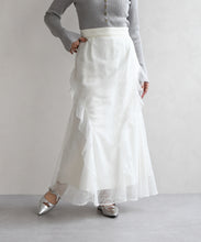 画像をギャラリービューアに読み込む, レースセミマーメイドスカート/TT617205
