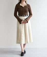 画像をギャラリービューアに読み込む, 【予約販売/2月下旬発売予定】レイヤードカラーニット/TT618308
