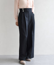 画像をギャラリービューアに読み込む, 【予約販売/2月下旬発売予定】センタープレスセミワイドパンツ/TT617303
