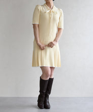 画像をギャラリービューアに読み込む, 配色ポロニットワンピース/TT627404
