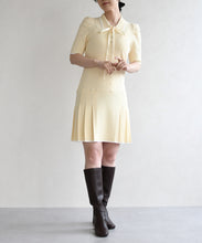 画像をギャラリービューアに読み込む, 配色ポロニットワンピース/TT627404
