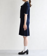 画像をギャラリービューアに読み込む, 配色ポロニットワンピース/TT627404
