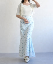 画像をギャラリービューアに読み込む, ドット×フラワーマーメイドスカート/TT617206

