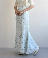 画像をギャラリービューアに読み込む, ドット×フラワーマーメイドスカート/TT617206
