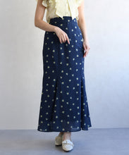 画像をギャラリービューアに読み込む, ドット×フラワーマーメイドスカート/TT617206

