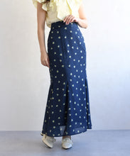 画像をギャラリービューアに読み込む, ドット×フラワーマーメイドスカート/TT617206
