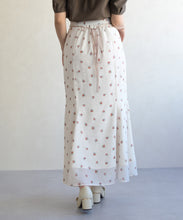 画像をギャラリービューアに読み込む, ドット×フラワーマーメイドスカート/TT617206

