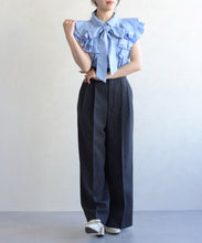 画像をギャラリービューアに読み込む, 【予約販売/2月下旬発売予定】センタープレスセミワイドパンツ/TT617303
