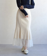 画像をギャラリービューアに読み込む, 裾レースマーメイドスカート/TT617210
