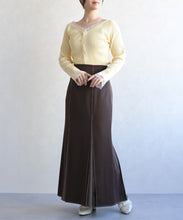 画像をギャラリービューアに読み込む, レーストリミング袖フレアニット/TT618305
