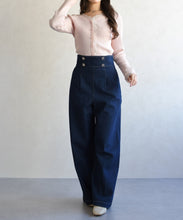 画像をギャラリービューアに読み込む, レーストリミング袖フレアニット/TT618305
