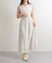 画像をギャラリービューアに読み込む, 【予約販売/4月中旬発売予定】花柄ノースリーブワンピース/TT627405
