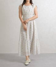 画像をギャラリービューアに読み込む, 【予約販売/4月中旬発売予定】花柄ノースリーブワンピース/TT627405
