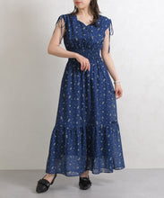 画像をギャラリービューアに読み込む, 【予約販売/4月中旬発売予定】花柄ノースリーブワンピース/TT627405
