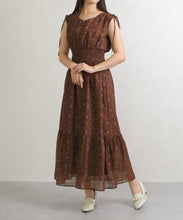 画像をギャラリービューアに読み込む, 【予約販売/4月中旬発売予定】花柄ノースリーブワンピース/TT627405
