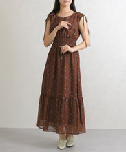 画像をギャラリービューアに読み込む, 【予約販売/4月中旬発売予定】花柄ノースリーブワンピース/TT627405
