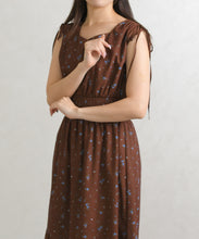 画像をギャラリービューアに読み込む, 【予約販売/4月中旬発売予定】花柄ノースリーブワンピース/TT627405
