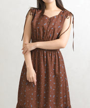 画像をギャラリービューアに読み込む, 【予約販売/4月中旬発売予定】花柄ノースリーブワンピース/TT627405
