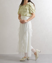 画像をギャラリービューアに読み込む, レースセミマーメイドスカート/TT617205
