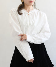 画像をギャラリービューアに読み込む, 【一部店舗限定】レース細リボンブラウス/TT658104
