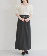 画像をギャラリービューアに読み込む, 【予約販売/3月下旬発売予定】レーストリミングビッグカラーニット/TT628302
