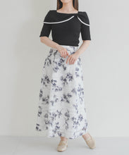 画像をギャラリービューアに読み込む, 【予約販売/3月下旬発売予定】アシメリボン2way配色ケープニット/MM628310
