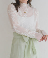 画像をギャラリービューアに読み込む, 【一部店舗限定】フェミニンシアーレーストップス/MM658201
