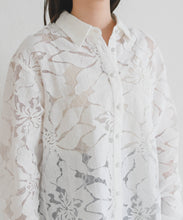 画像をギャラリービューアに読み込む, 【一部店舗限定】シアー襟付きブラウス/MM658101
