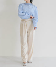 画像をギャラリービューアに読み込む, 【一部店舗限定】フリルスタンドカラーブラウス/MM658110
