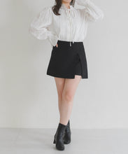 画像をギャラリービューアに読み込む, 【一部店舗限定】フリルカラー前リボンブラウス/MM658108

