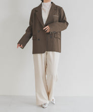 画像をギャラリービューアに読み込む, 【一部店舗限定】ソフトダブルテーラードジャケット/MM658501
